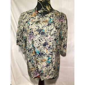 FERUCCIO multicolor silk tops